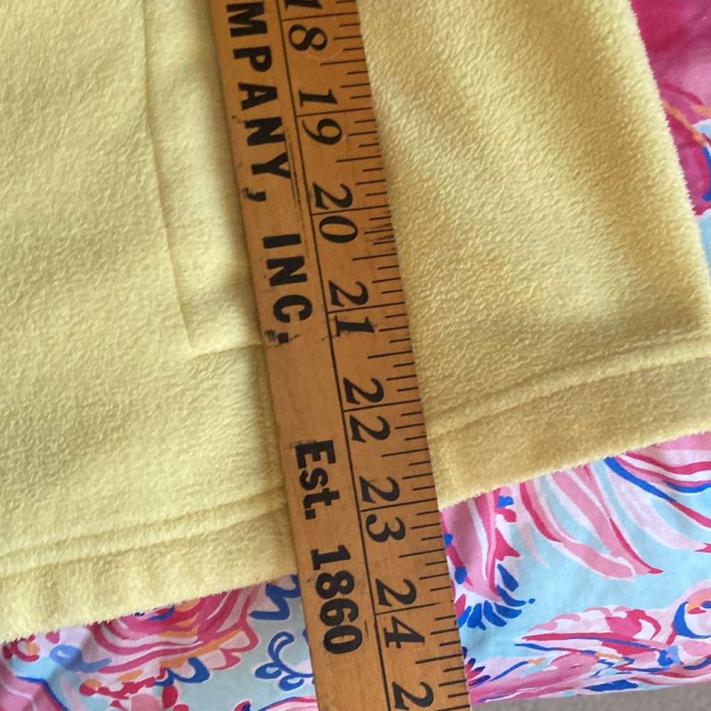 Lilly Pulitzer Yellow Utility Jacket with Full-Length Zipper - Picture 7 of 7